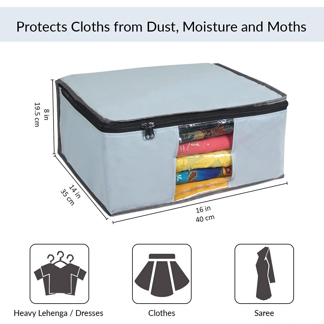 Saree Cover for Wardrobe (Pack of 6)